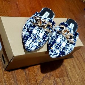 Steve Madden Finely Navy Multi size 7.5